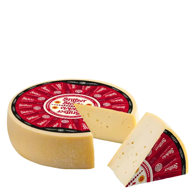 MILA STELVIO DOP — СИРЕНЕ СЪС ЗАЩИТЕНО НАИМЕНОВАНИЕ ЗА ПРОИЗХОД - Вкус, който времето е превърнало в традиция. – 2,250 кг