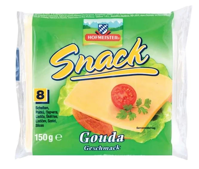 HOFMEISTER SNACK GOUDA - Любимият вкус на Гауда. Винаги подръка. – 150 г