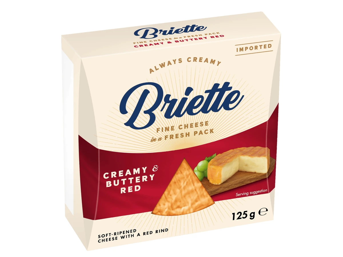 BRIETTE / BRIE RED - Червена коричка. Златна нежност. – 125 г