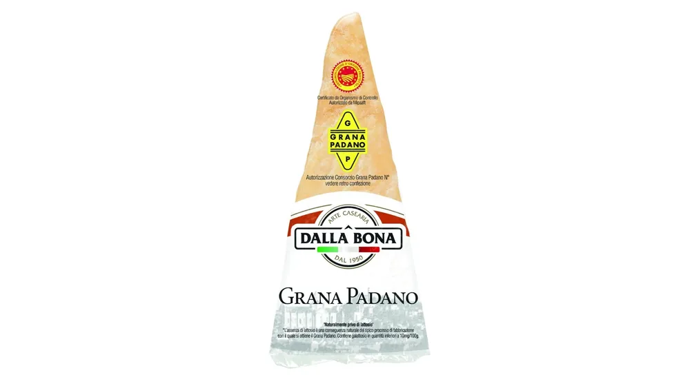 DALLA BONA — GRANA PADANO D.O.P. - 200 г - Малкото парченце, което променя цялото ястие! – 200 г