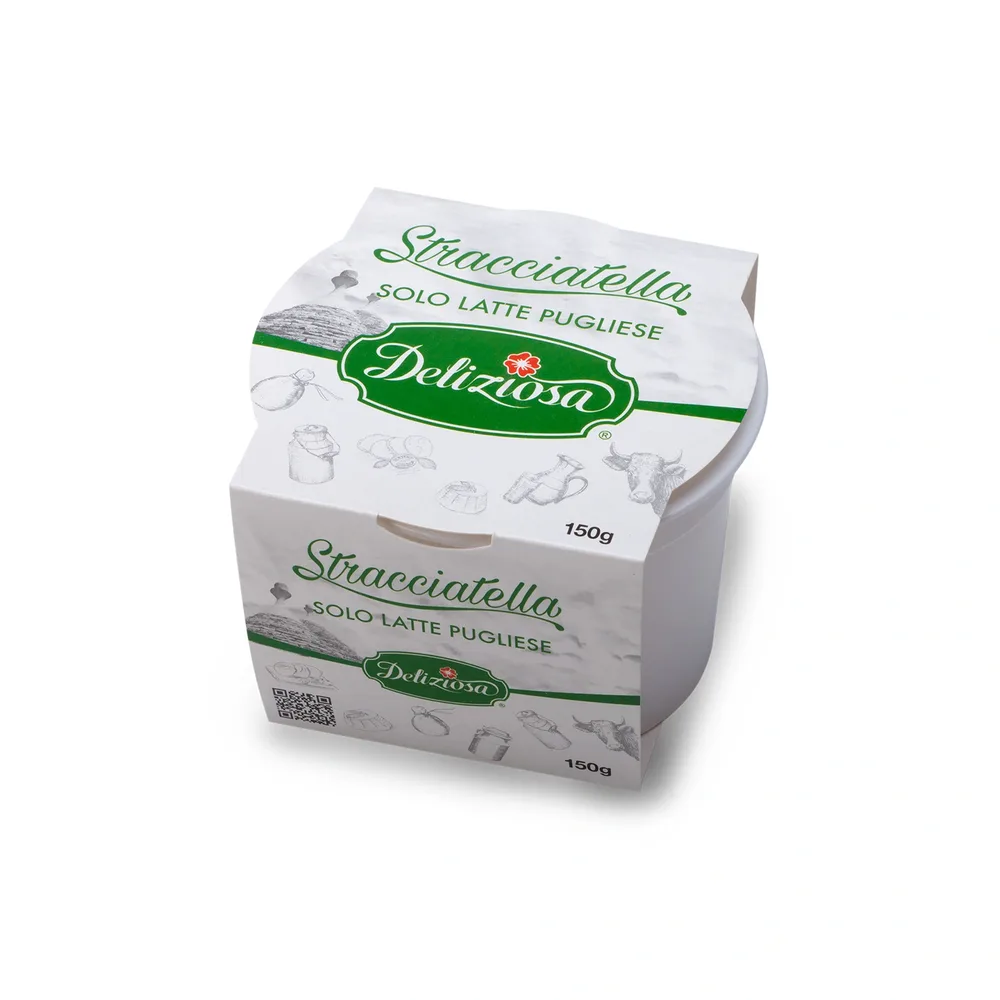 DELIZIOSA — СТРАЧАТЕЛА - Сърцето на буратата. Удоволствие без тайни! – 150 г