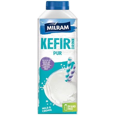 MILRAM KEFIR НАТУРАЛЕН - Истинска свежест. Чист млечен вкус. – 750 г