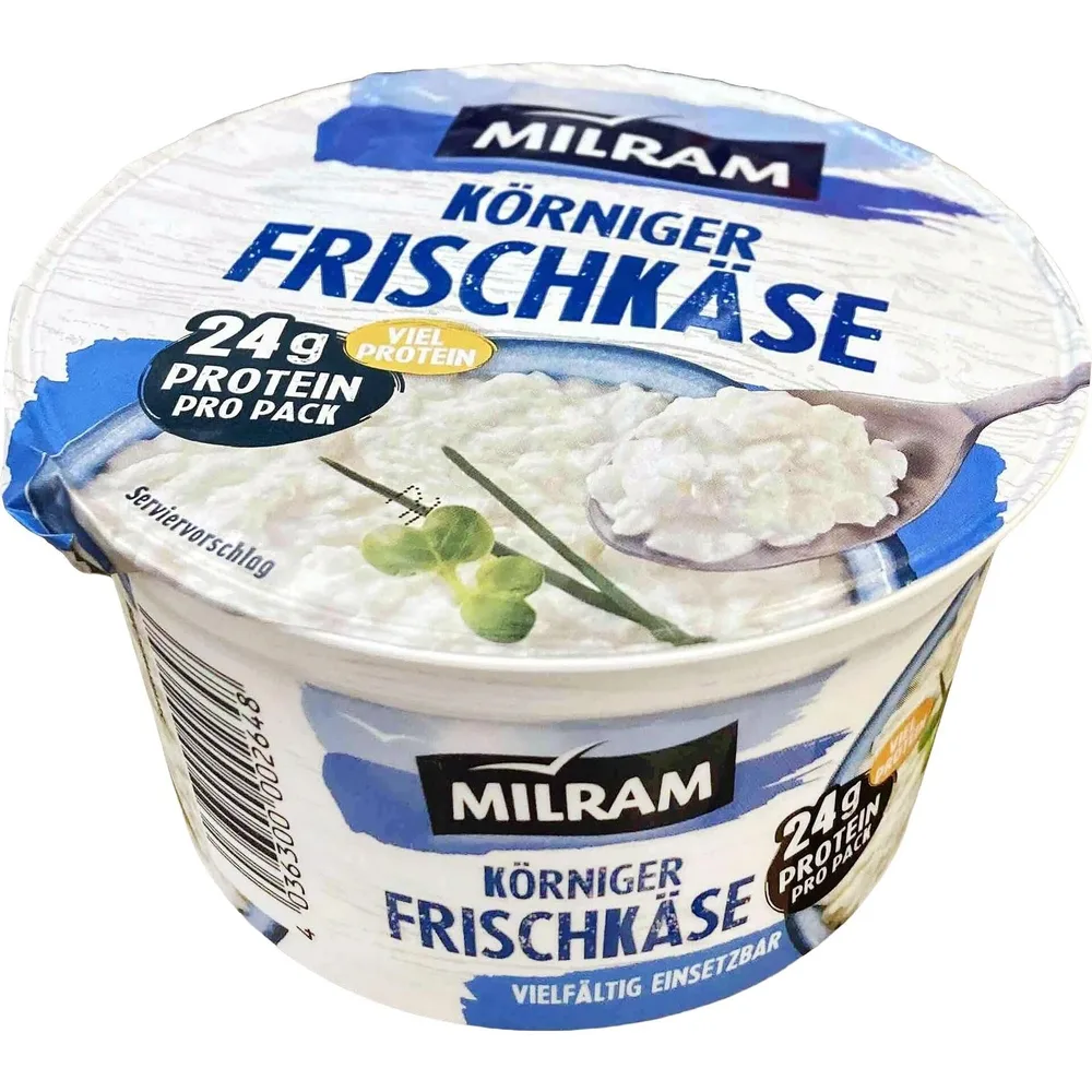 MILRAM COTTAGE CHEESE - Свежест, която вдъхновява. – 200 г