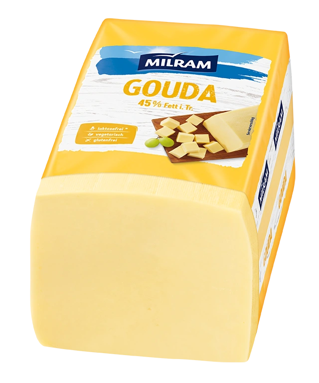 MILRAM GOUDA - Класически вкус. Винаги на място. – 3 кг