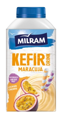 MILRAM KEFIR MARACUJA - Глътка свежест с вкус на тропическо лято. – 500 г