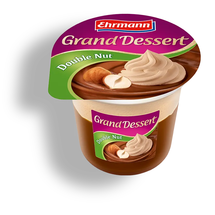 EHRMANN GRAND DESSERT ДВОЕН ЛЕШНИК - Двойно лешниково изкушение. – 190 г